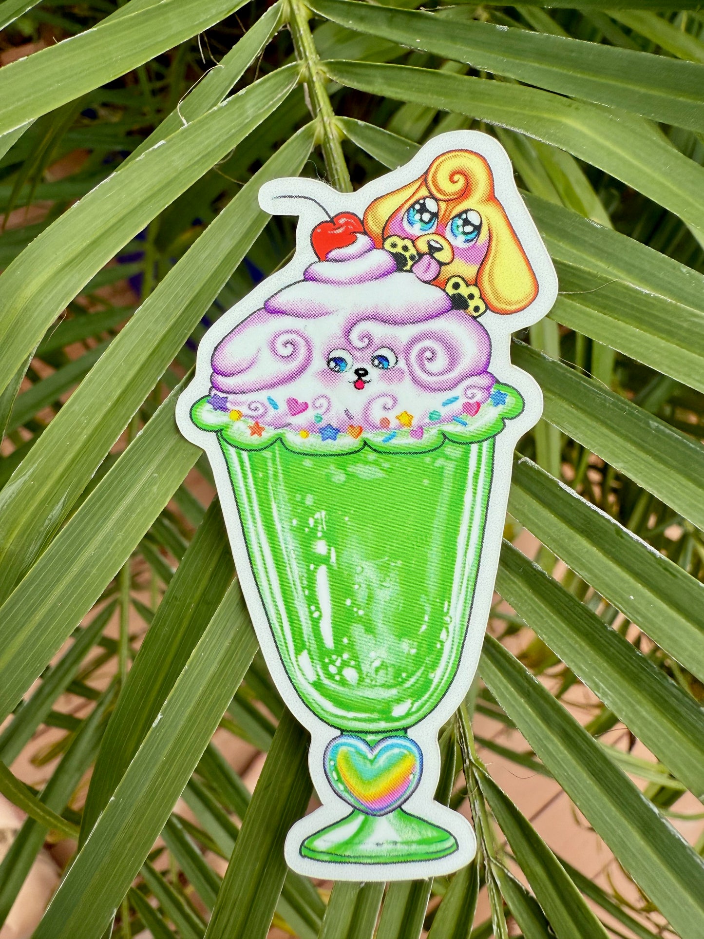 Melon Soda Vinyl Sticker (single)