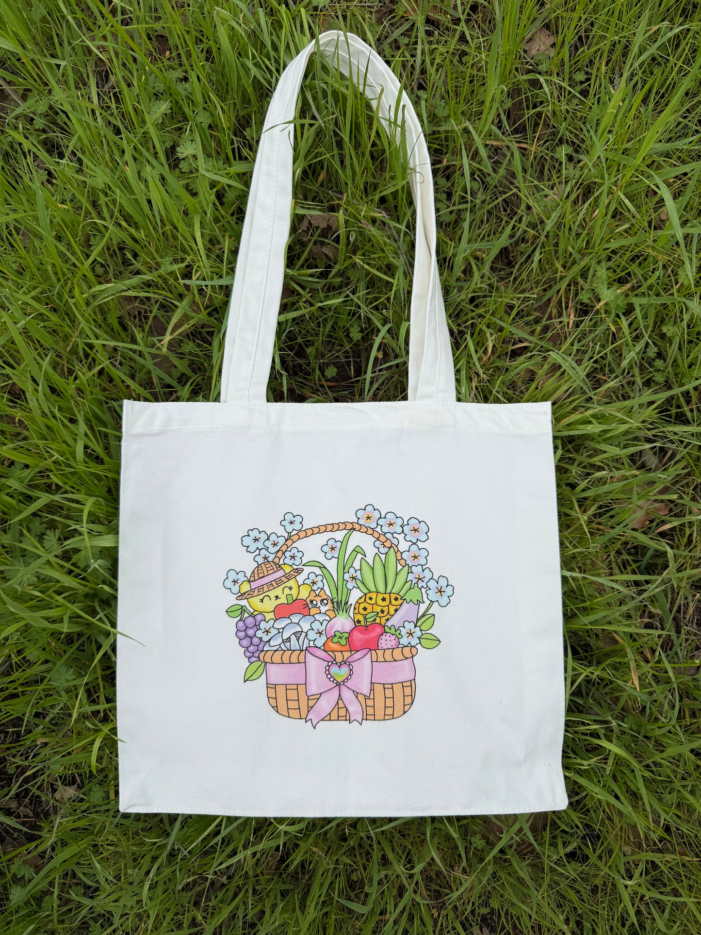 Harvest Delights Canvas Tote