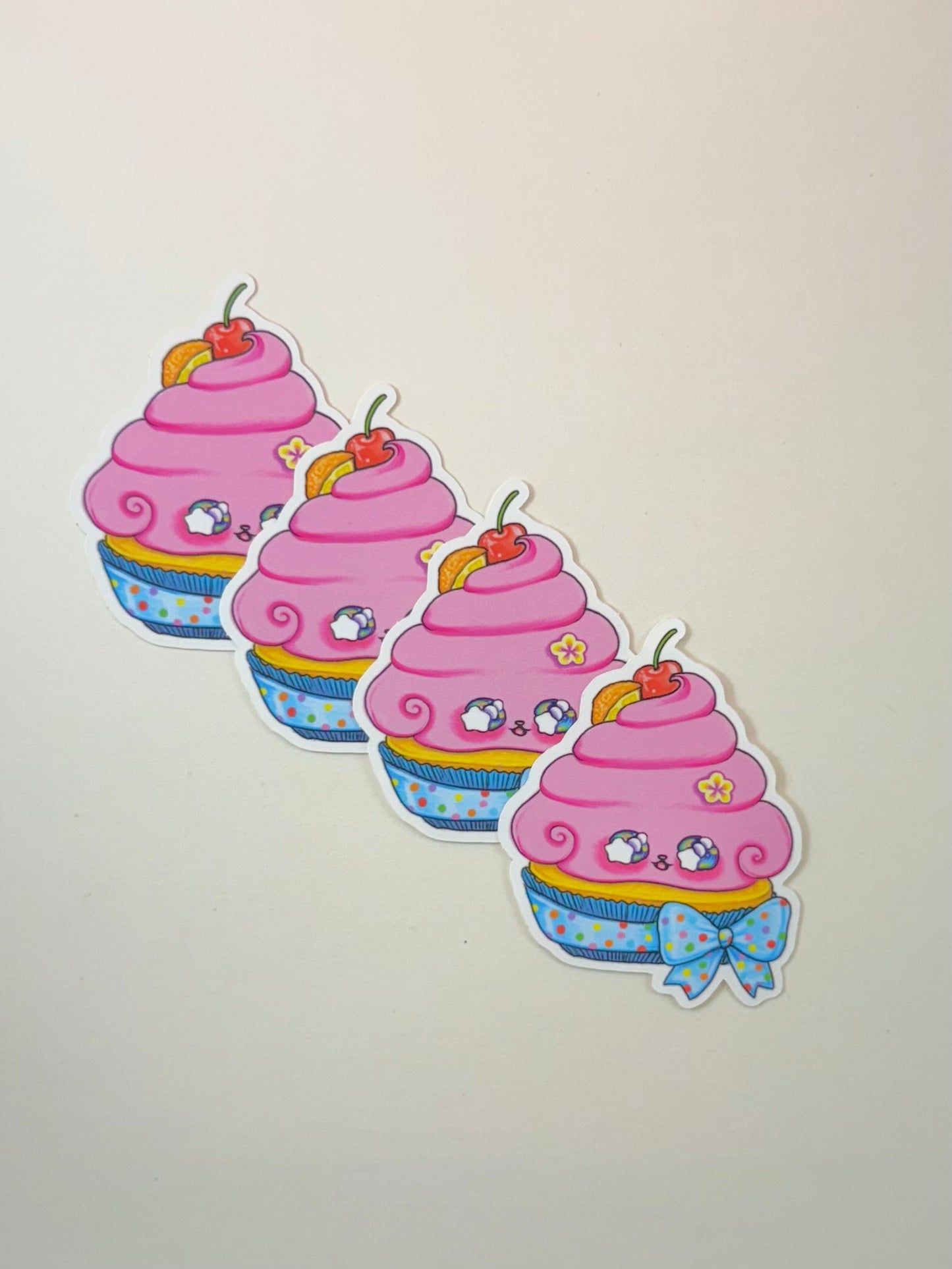 Pupcake Vinyl Sticker (single)