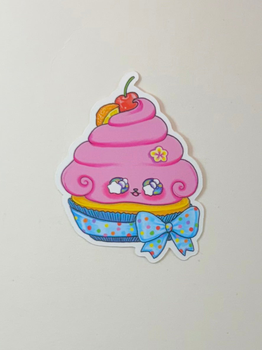 Pupcake Vinyl Sticker (single)