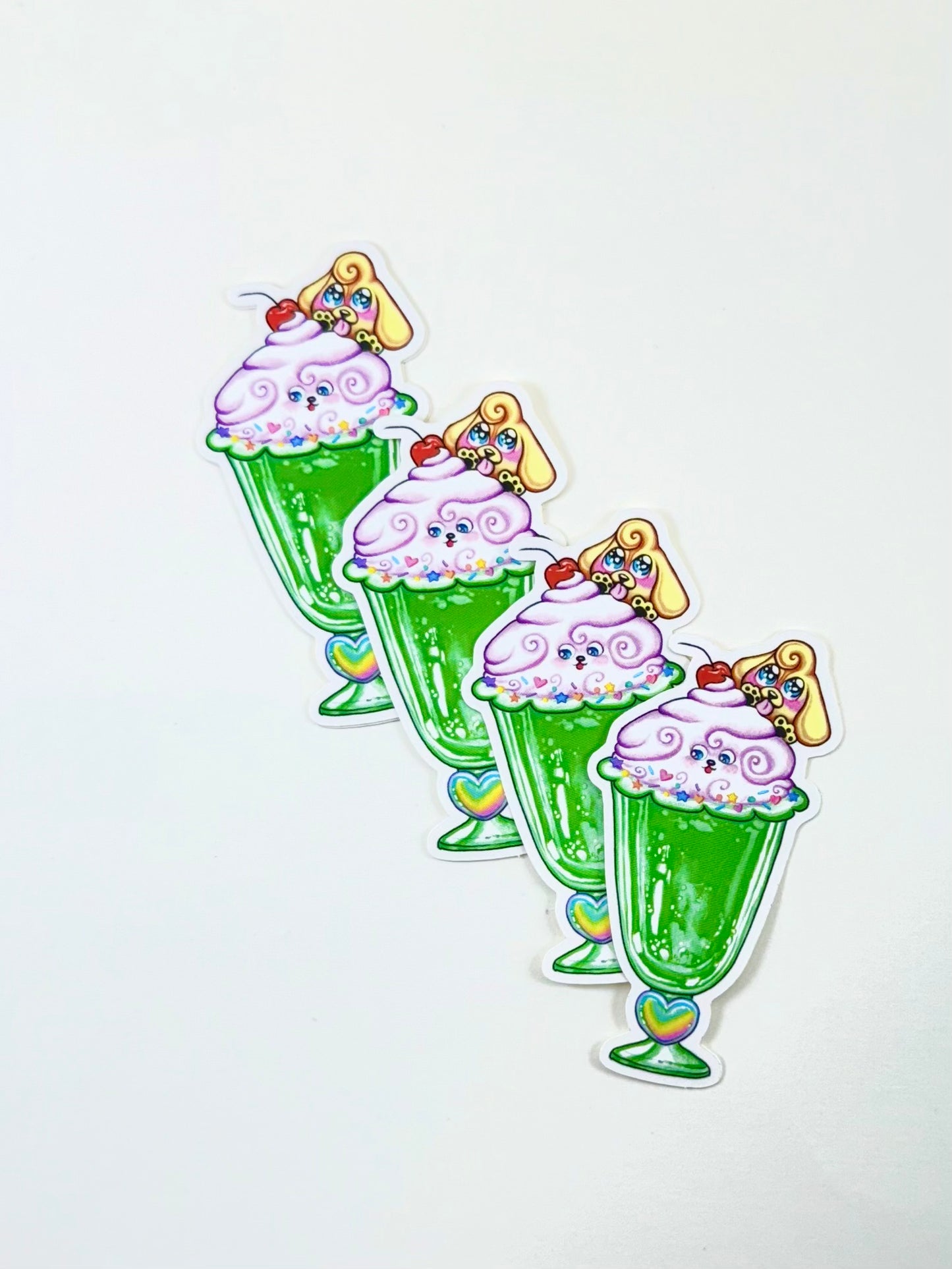 Melon Soda Vinyl Sticker (single)