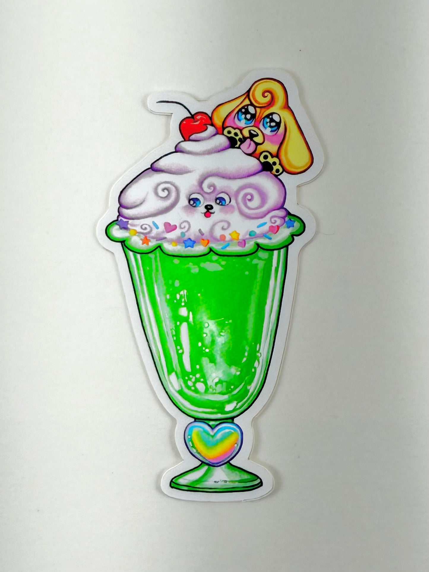 Melon Soda Vinyl Sticker (single)