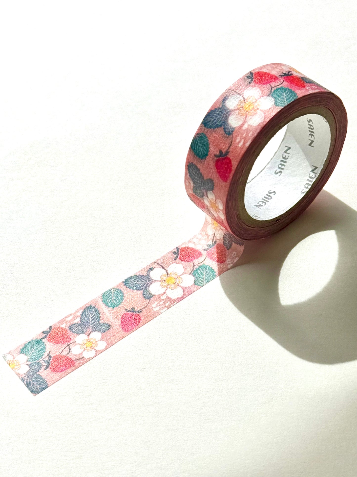 Wild Strawberry Masking Tape / SAIEN