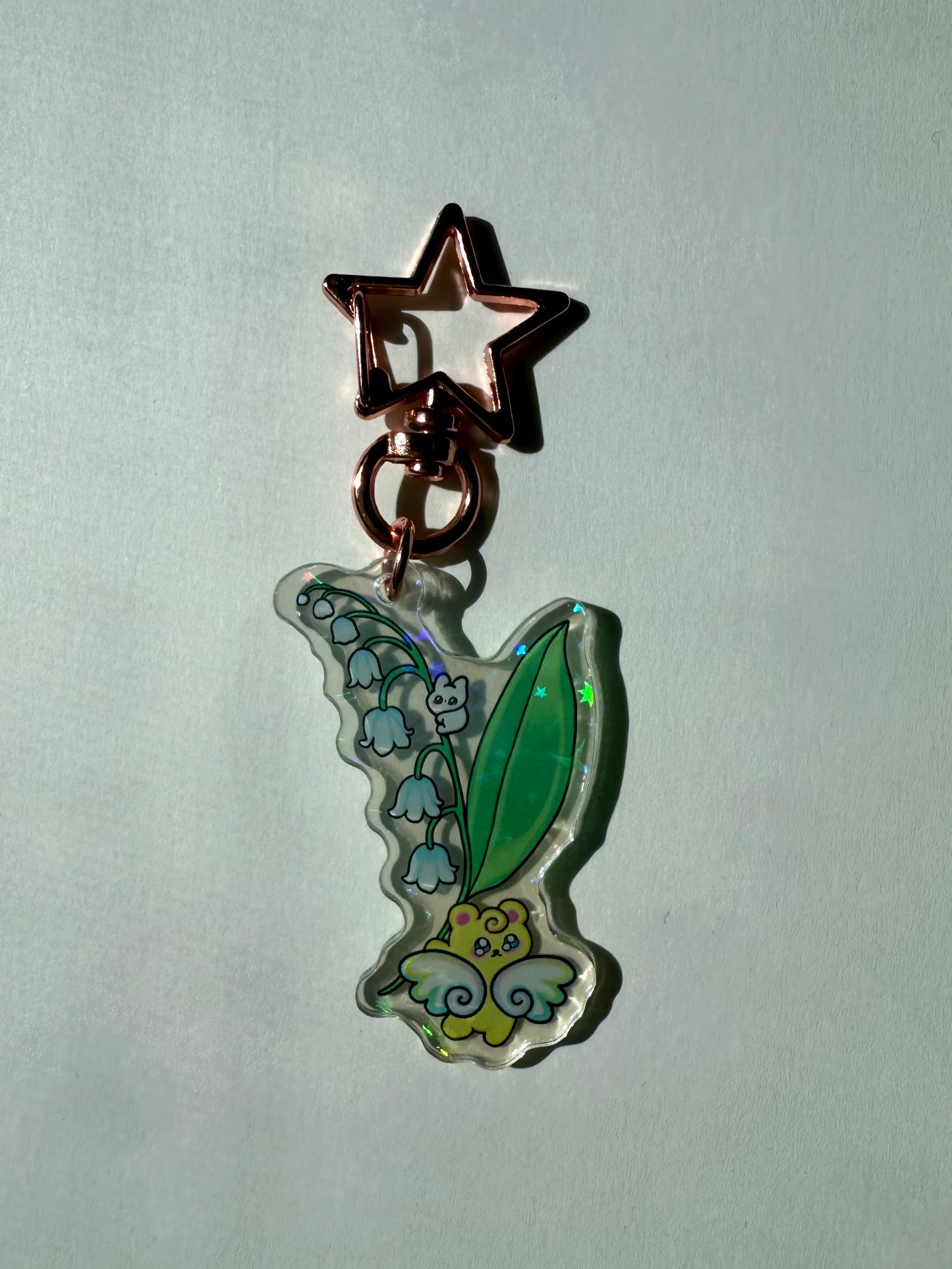 Valley Blossom Wishes Keychain/bag charm