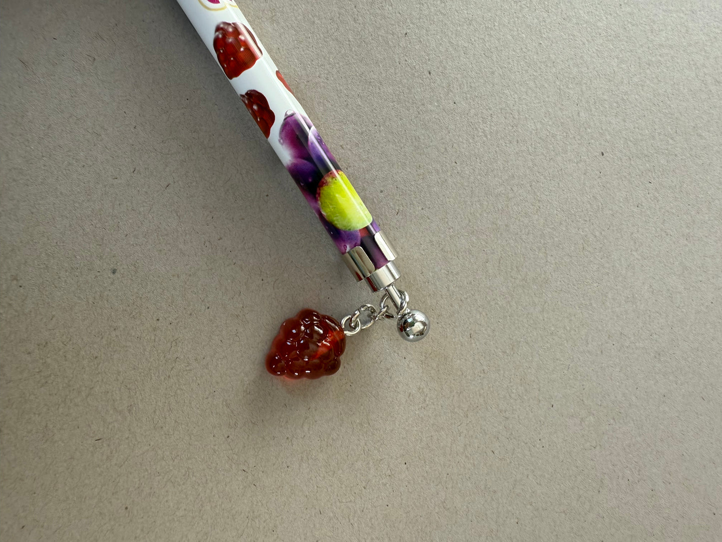 Grape Gummy Meiji Snack Mechanical Pencil with Charm