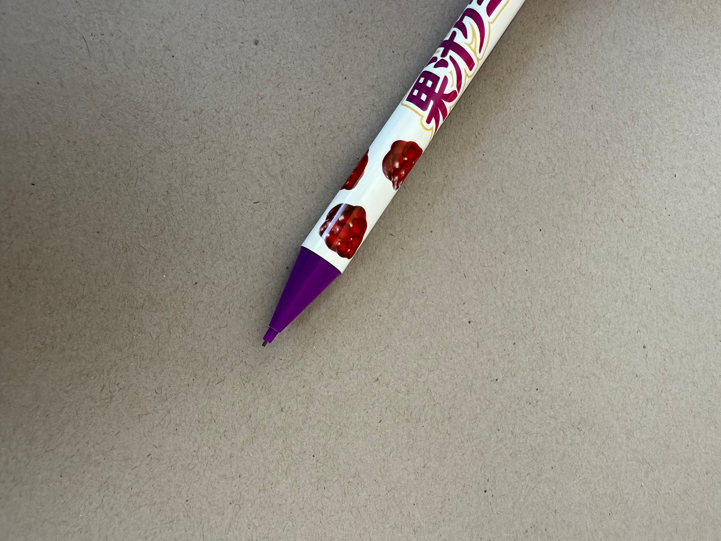 Grape Gummy Meiji Snack Mechanical Pencil with Charm