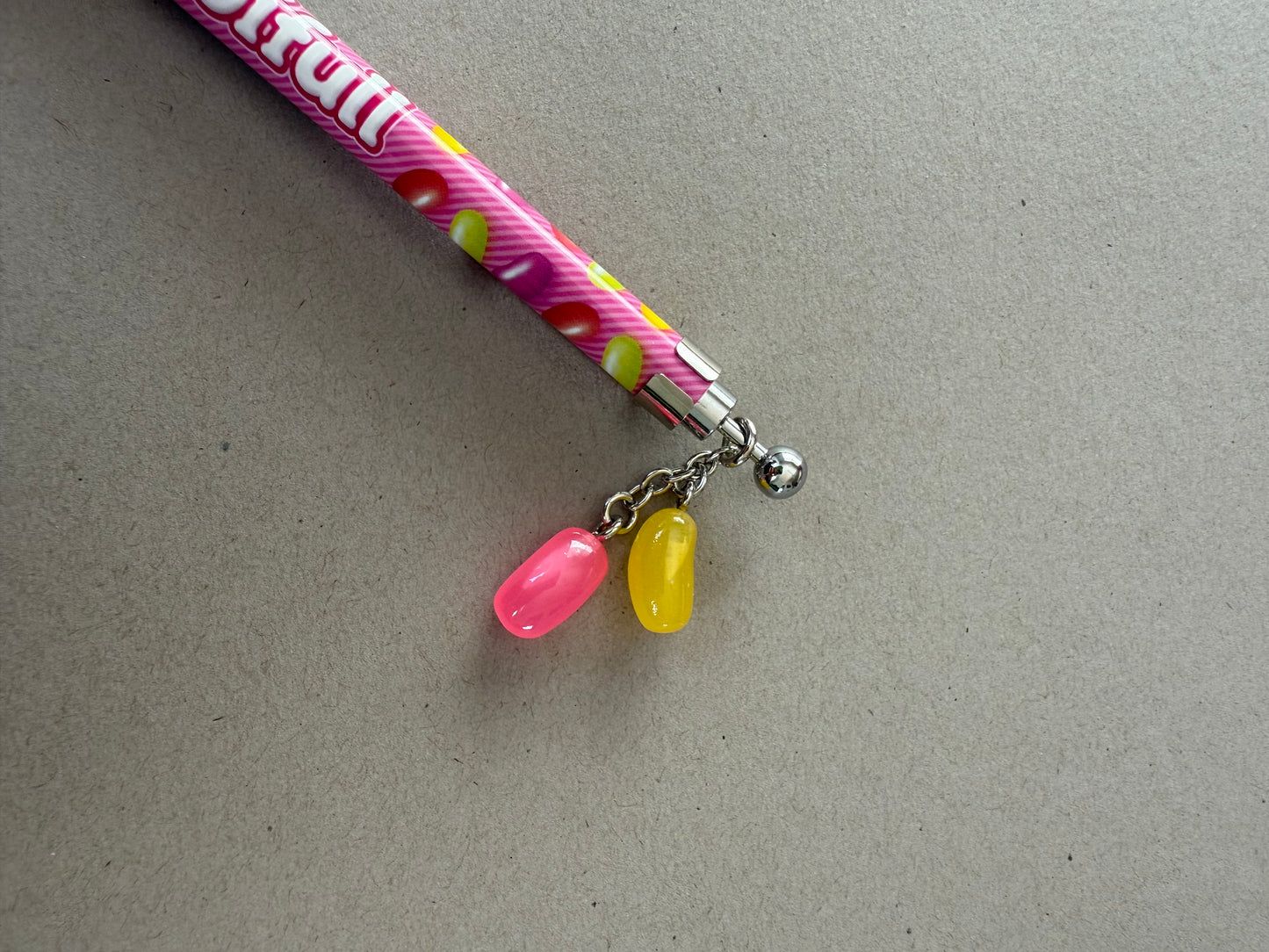 Poifull Gummy Meiji Snack Mechanical Pencil with Charm