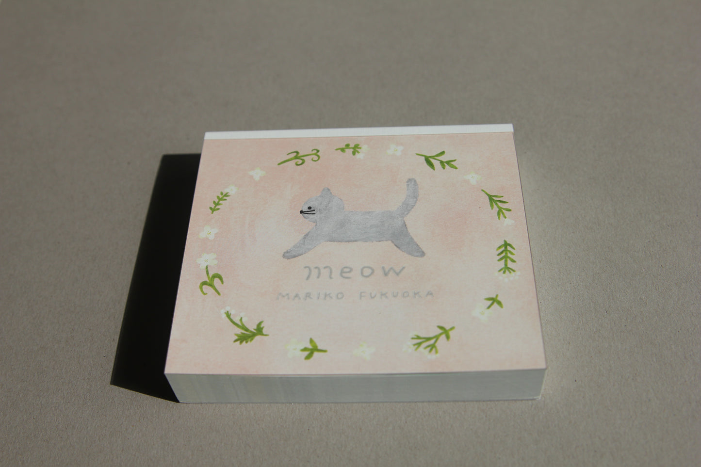 Meow: Cozyca x Mariko Fukuoka Memo Pad - 4 designs