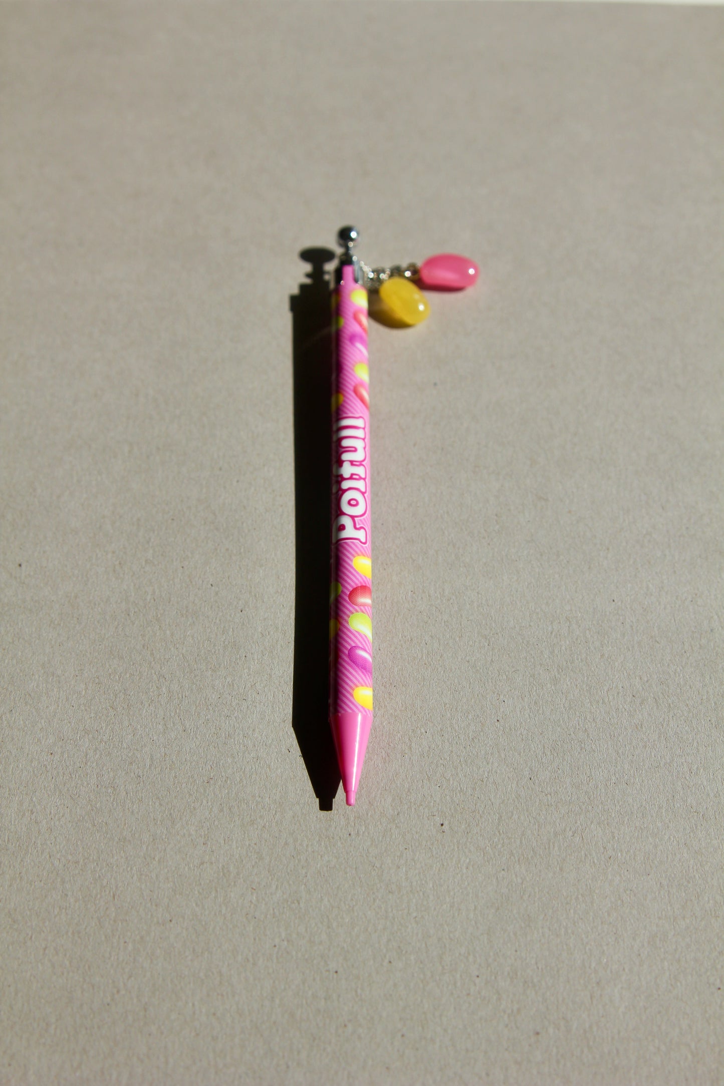 Poifull Gummy Meiji Snack Mechanical Pencil with Charm