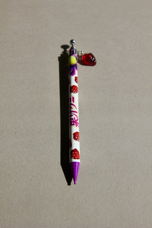 Grape Gummy Meiji Snack Mechanical Pencil with Charm