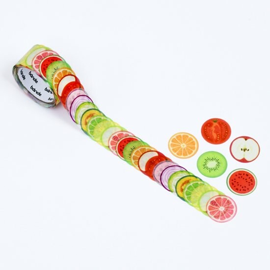 Fruit & Veggie Bande Washi Tape