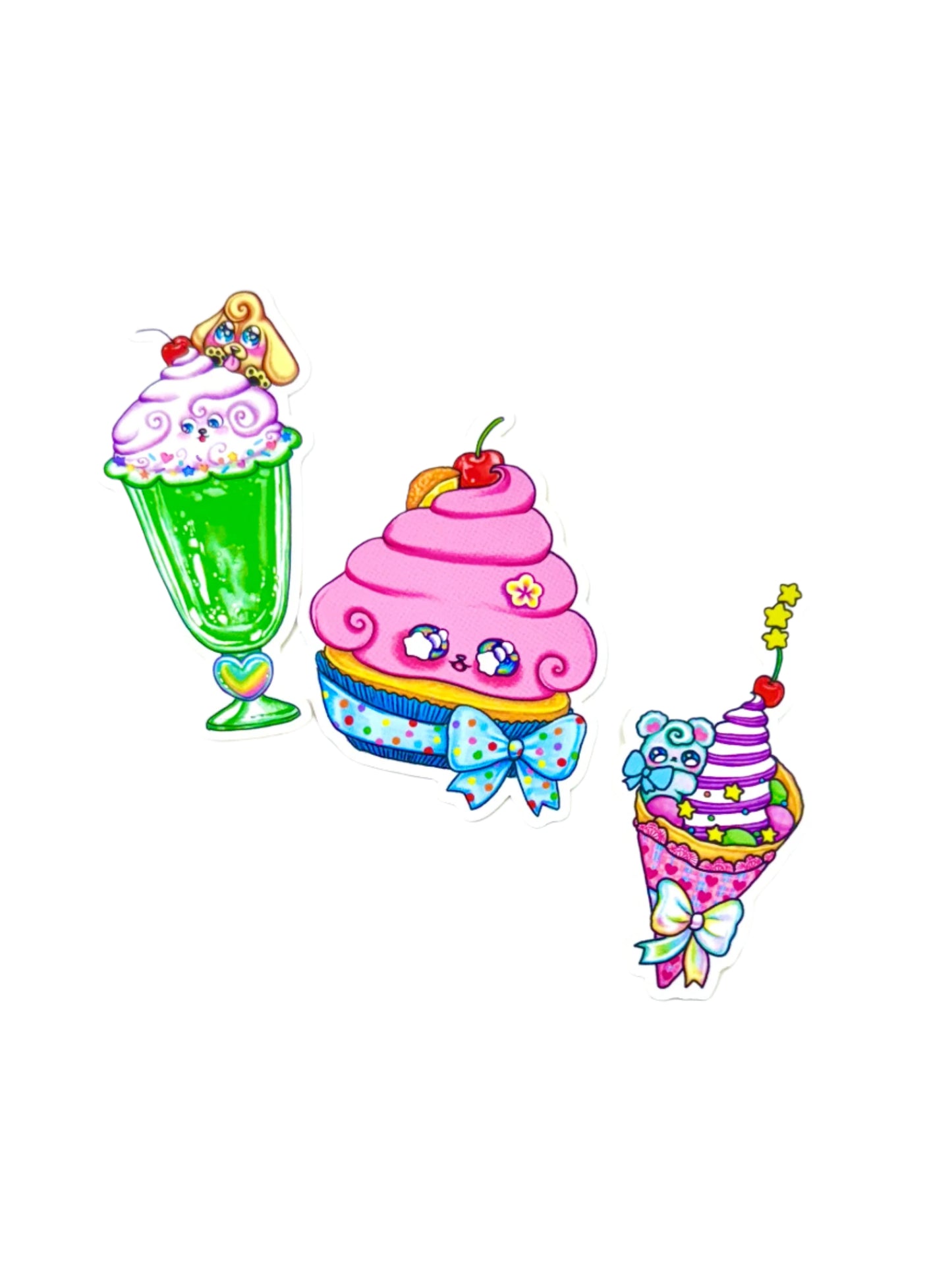 Sweet Treat Trio Sticker Pack (3 pack)