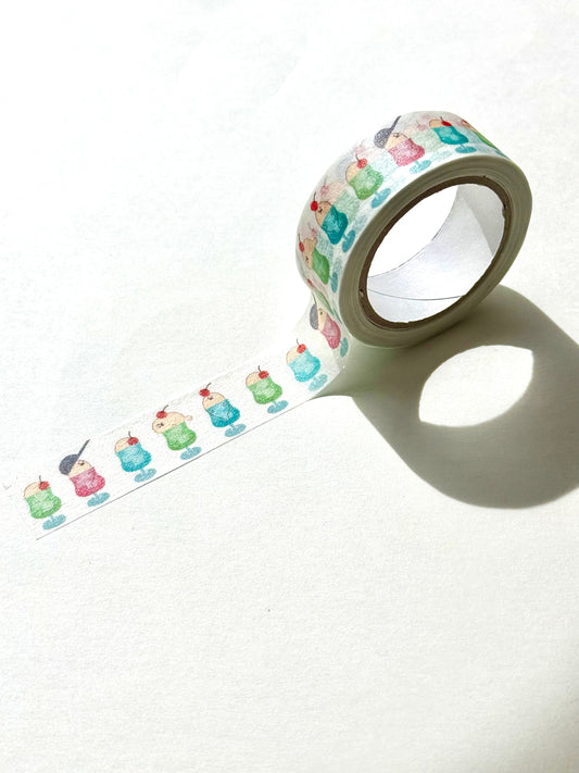 "Animal Confectionary Shop": Cream Soda Pop Seal Masking Tape / Furukawa Shiko