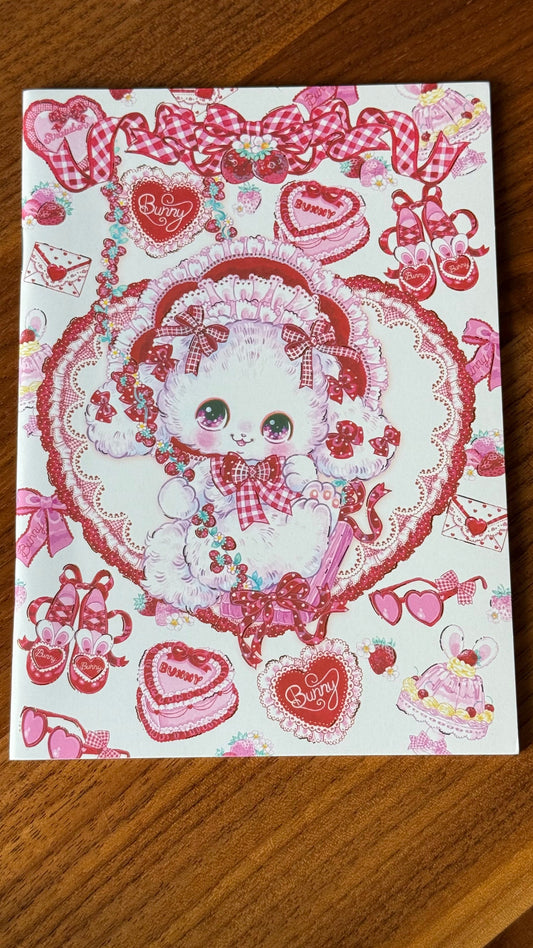 Amenomori Fumika Strawberry Retro Notebook