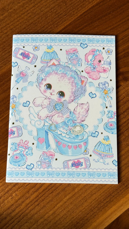 Amenomori Fumika Angel Blue Notebook