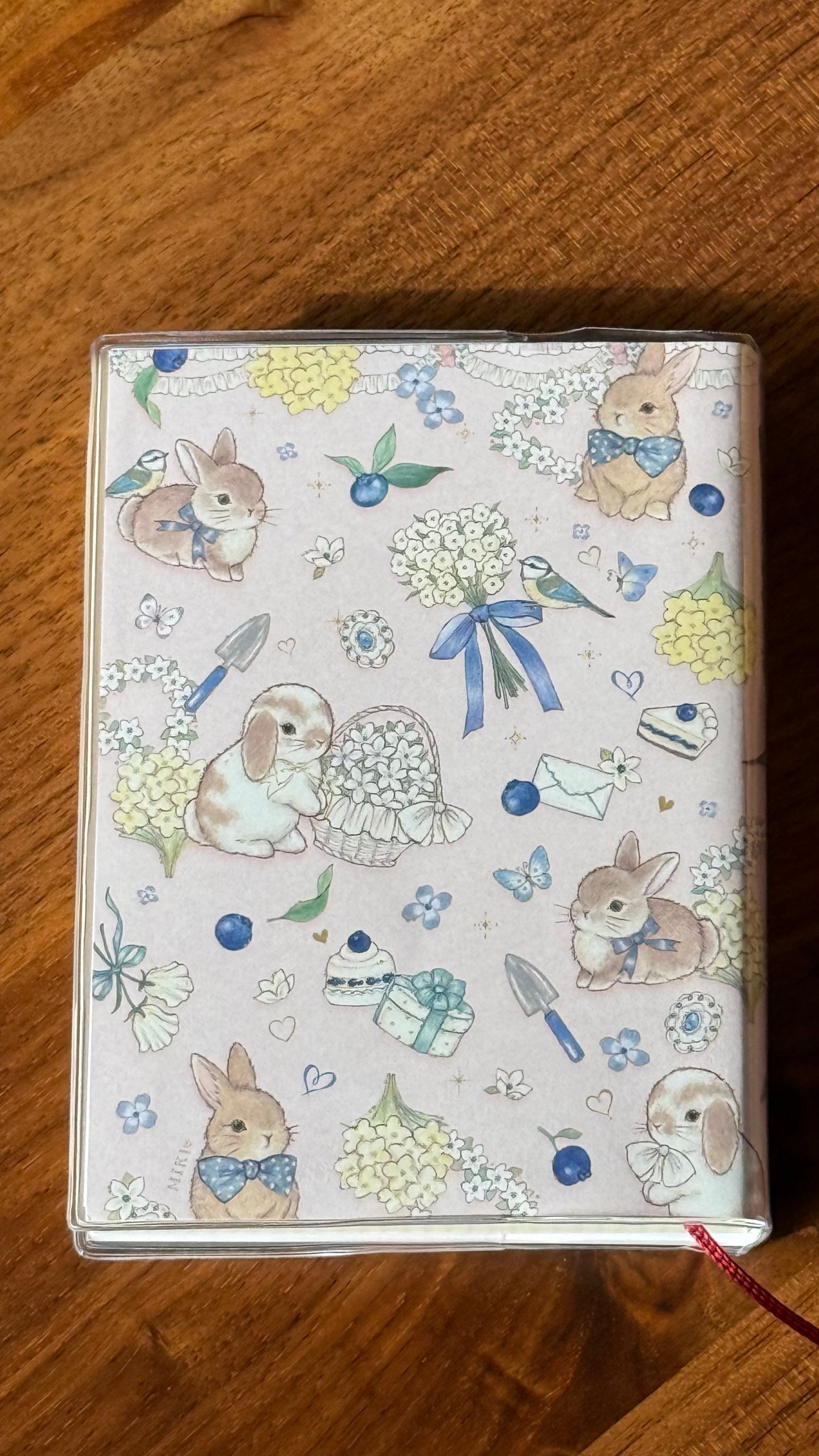 Miki Takei Sweet Blueberry Bunny Notebook