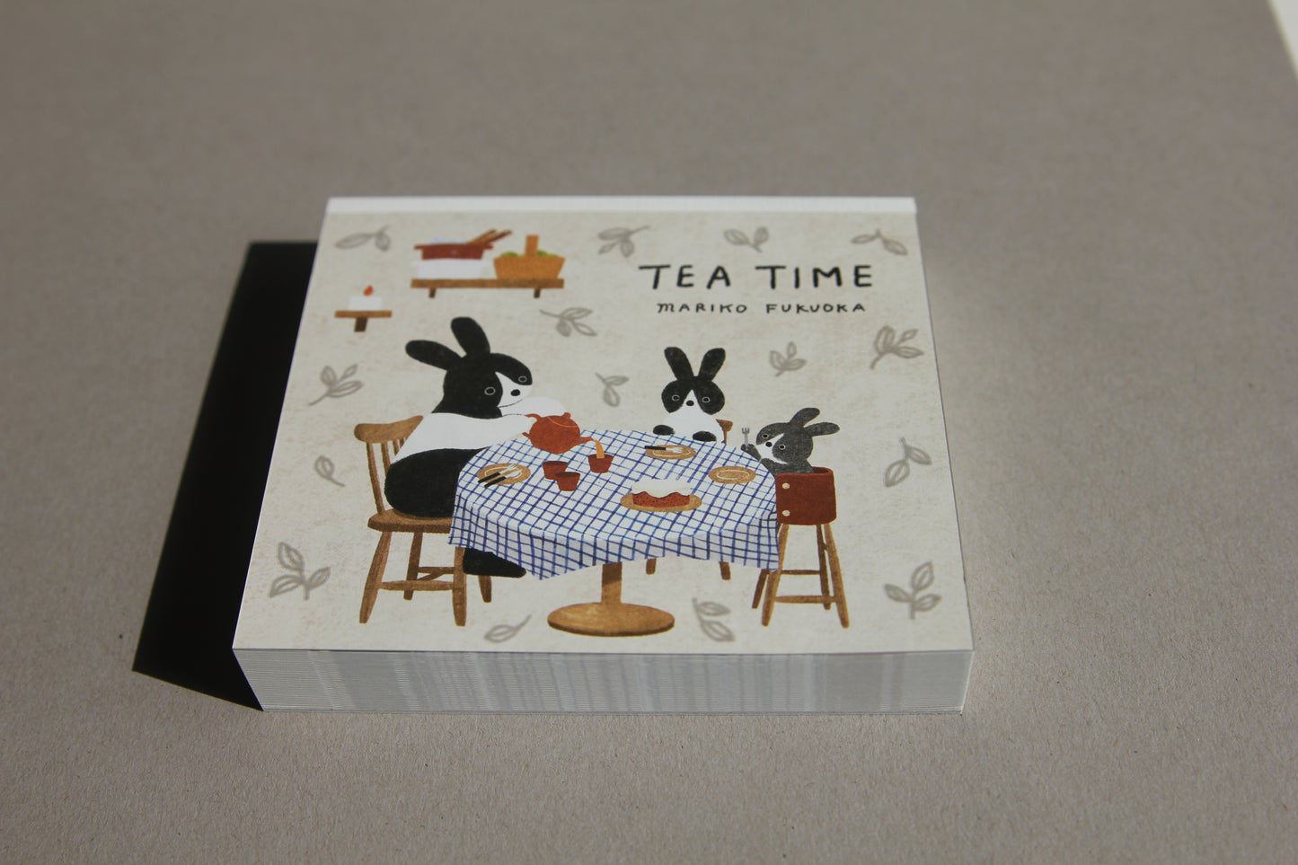 Animal Tea Time: Cozyca x Mariko Fukuoka Memo Pad - 4 designs