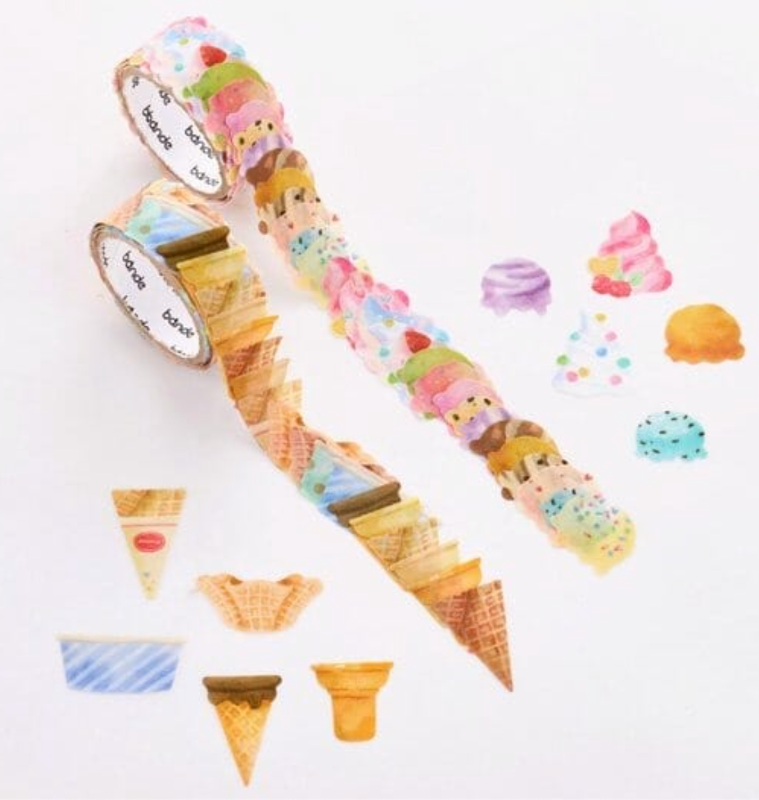 Ice Cream Shop Bande Washi Tape