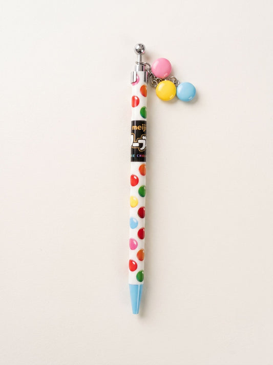 Meiji Marble Chocolate Mechanical Pencil with Charm