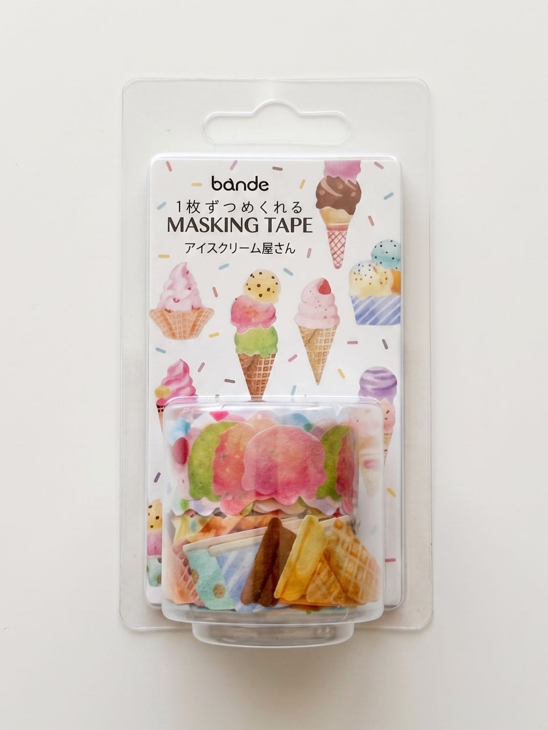 Ice Cream Shop Bande Washi Tape
