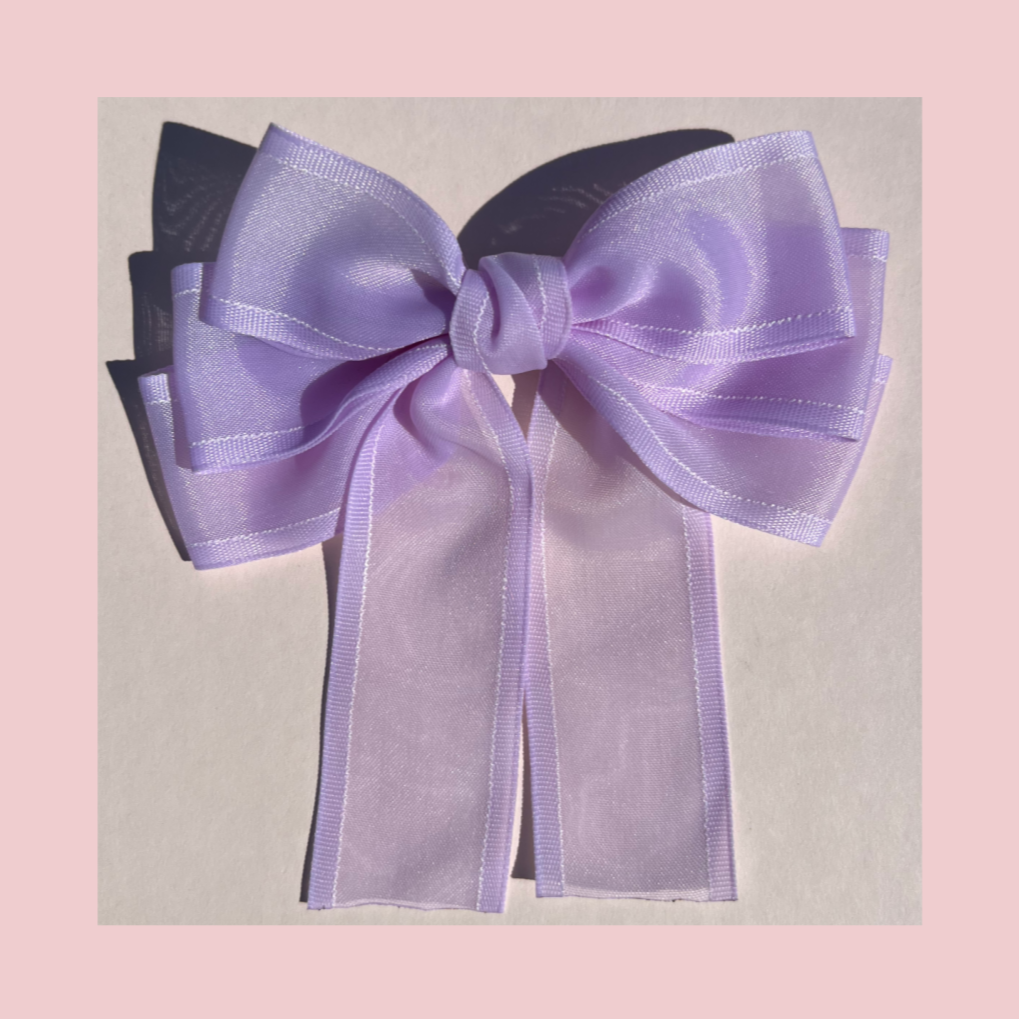 purple bow