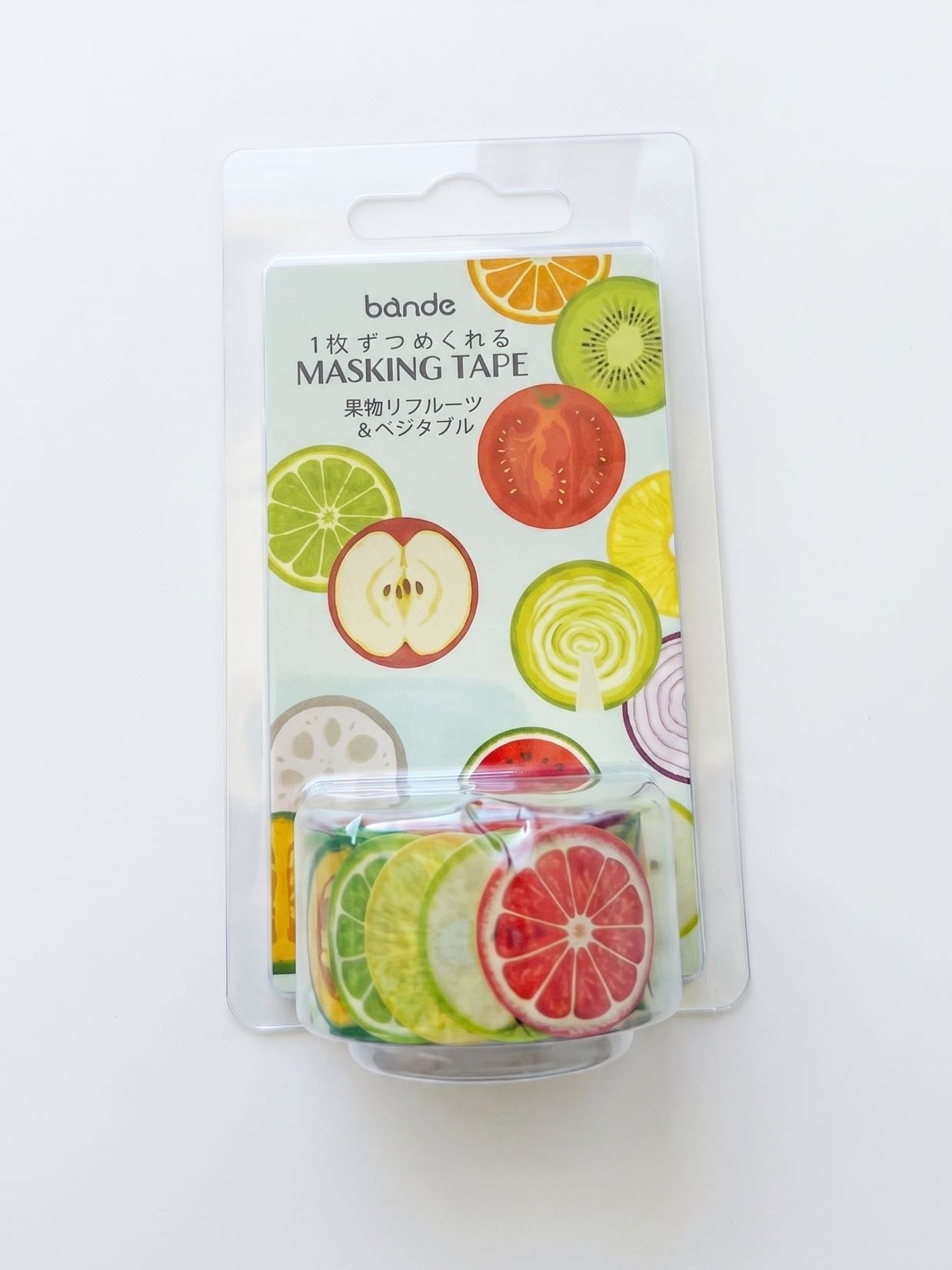 Fruit & Veggie Bande Washi Tape